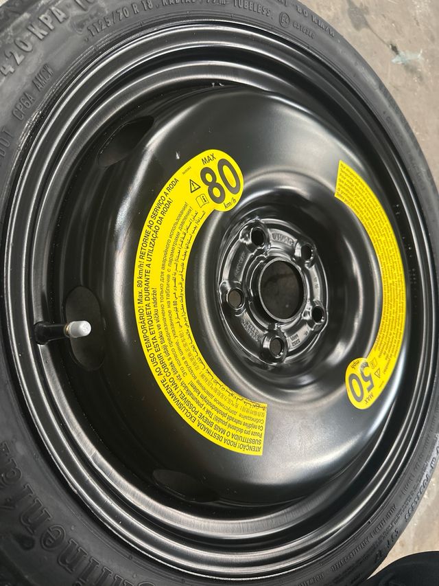 Rueda de repuesto temporal Seat Leon Cupra