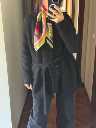 Chaqueta Adolfo Dominguez Negra Talla M