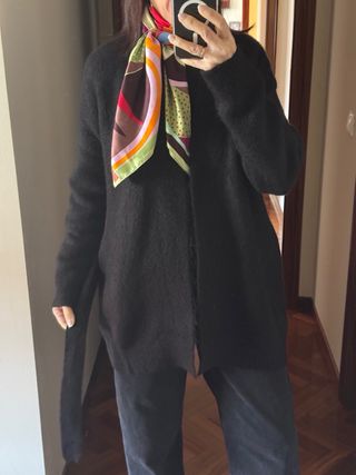 Chaqueta Adolfo Dominguez Negra Talla M