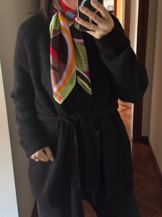 Chaqueta Adolfo Dominguez Negra Talla M