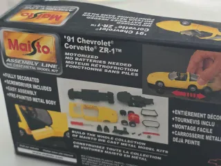 Maisto Corvette ZR-1 1991 Kit Metal