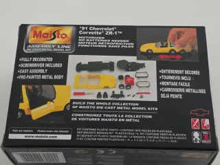 Maisto Corvette ZR-1 1991 Kit Metal