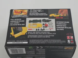 Maisto Corvette ZR-1 1991 Kit Metal