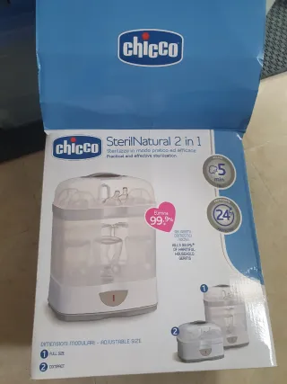Esterilizador Chicco SterilNatural 2 en 1