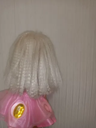 Bambola Barbie vestito rosa glitter