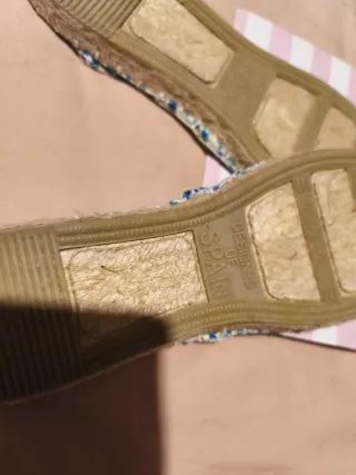 Alpargatas mujer flores hechas en España