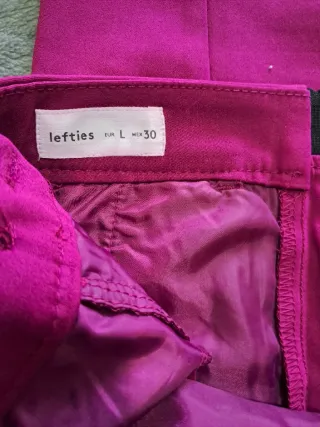 Pantalón chino Lefties rosa