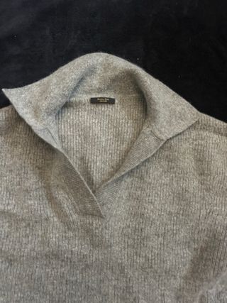 Jersey Massimo Dutti Gris Talla S