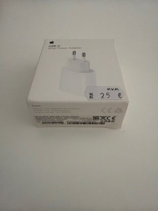 Adaptador de Corriente Apple USB-C 20W