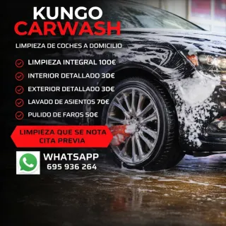 LIMPIEZA DE COCHES A DOMICILIO