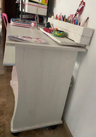 Escritorio infantil/juvenil blanco