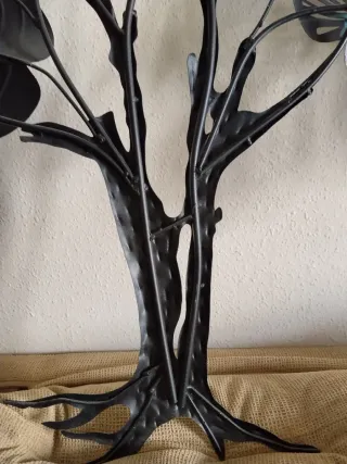 Árbol Decorativo Metal Esmaltado Pared