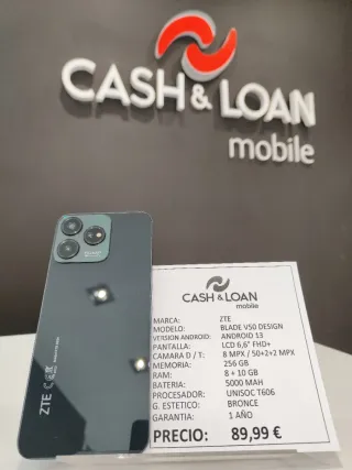 ZTE Blade V50 Design 256GB Azul