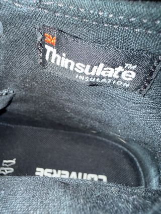 Converse Piel Negras Talla 40 3M insulation