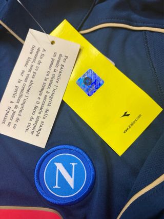 Camiseta SSC Napoli Diadora Talla L