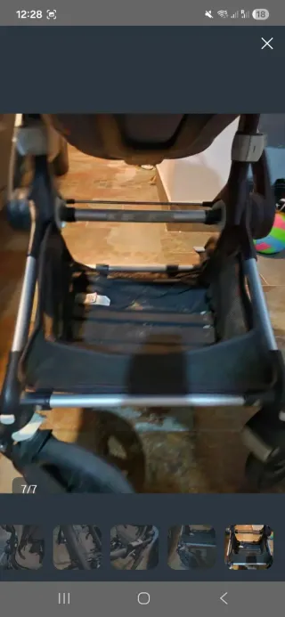 Bugaboo Fox Silla de Paseo Gris (con capazo)