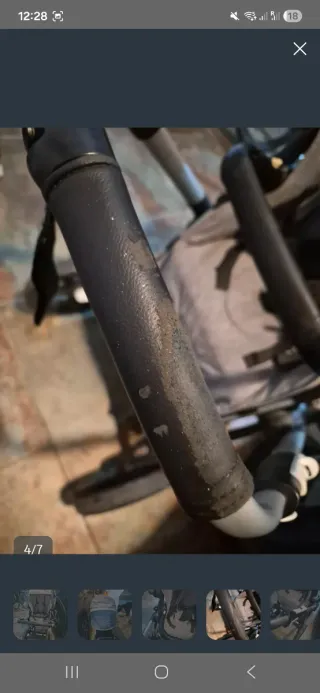 Bugaboo Fox Silla de Paseo Gris (con capazo)