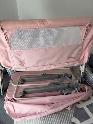 Minicuna colecho Asalvo Calm Rosa