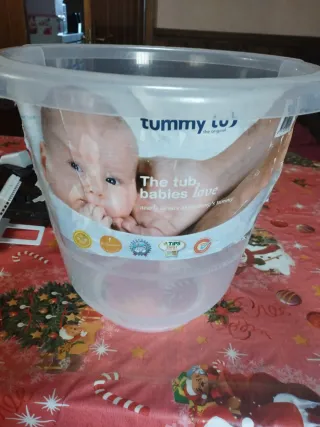 Bañera Tummy Tub bebé anticolicos