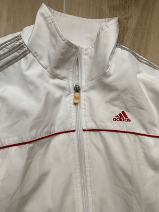 Chándal Adidas Vintage Blanco y Rojo