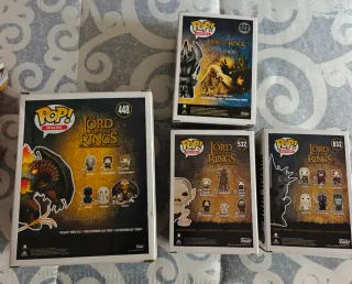 Funko Pop! El Señor de los Anillos (4 figuras)