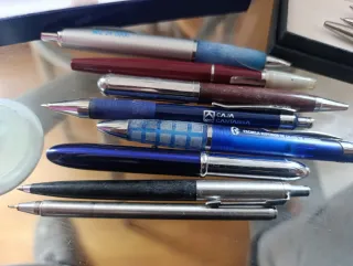 Lote de bolígrafos Waterman y otros