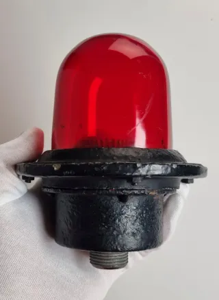 Segnale industriale sovietico URSS 1966 rosso vintage