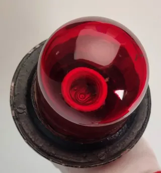 Segnale industriale sovietico URSS 1966 rosso vintage