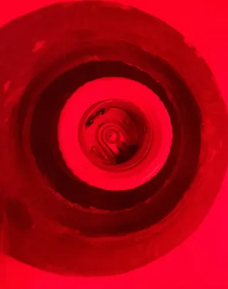 Segnale industriale sovietico URSS 1966 rosso vintage