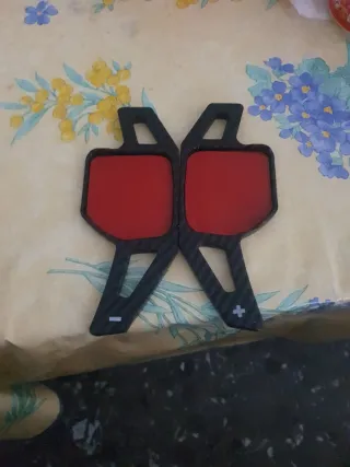 Extensión cambio volante Fibra Carbono