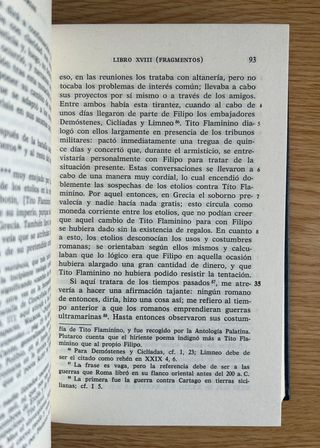 Historias. Libros XVI-XXXIX. Polibio. Gredos(1983)