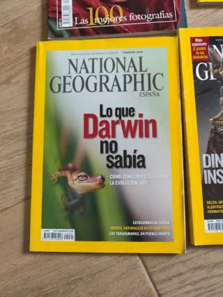 5 Revistas nacional geographic.