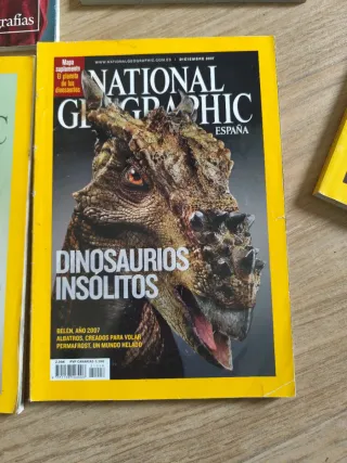5 Revistas nacional geographic.