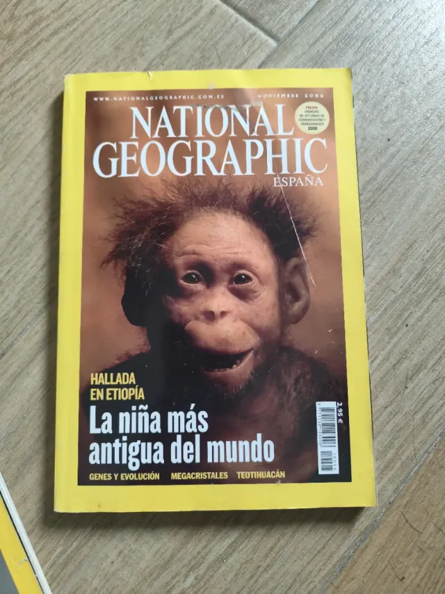 5 Revistas nacional geographic.
