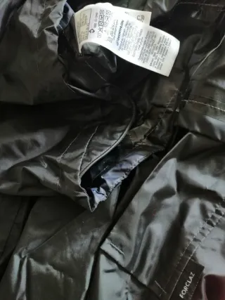 Poncho impermeable Forclaz Negro