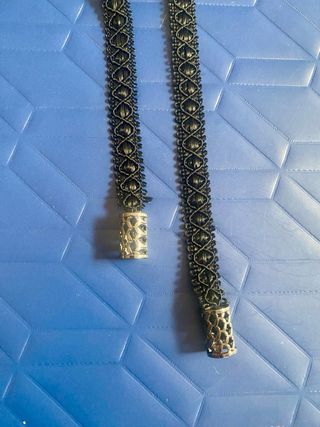 Lligacames trenzado en varios colores (1 par)