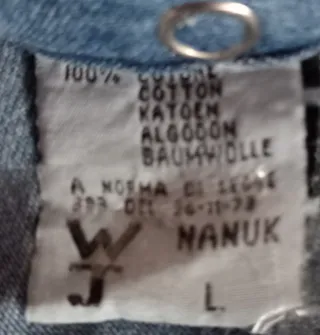 Camicia uomo denim blu