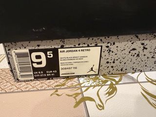 Nike Air Jordan 4 Retro Talla 43