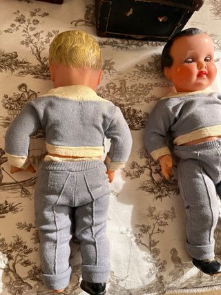 Coppia di Bambole Antiche Tedesche