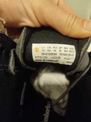 Botas Timberland 44 sin usar