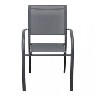 Sedia Moderna in Alluminio da Esterno Impilabile