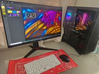 PC Gaming RTX 3060 Ti + Monitor AOC