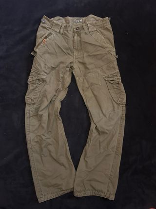 Pantalones cargo Y2K retro militares
