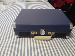 Tocadiscos Crosley Azul y Negro