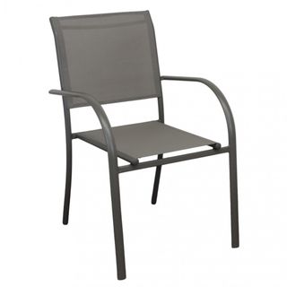 Sedia Moderna in Alluminio da Esterno Impilabile