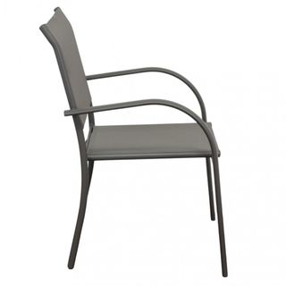 Sedia Moderna in Alluminio da Esterno Impilabile