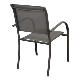 Sedia Moderna in Alluminio da Esterno Impilabile