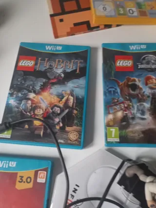 Lote 5 Juegos Wii U: Mario Maker, Lego, etc.