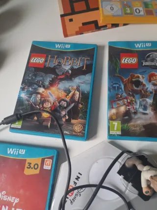Lote 5 Juegos Wii U: Mario Maker, Lego, etc.