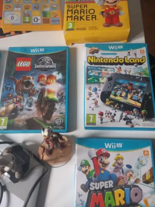 Lote 5 Juegos Wii U: Mario Maker, Lego, etc.